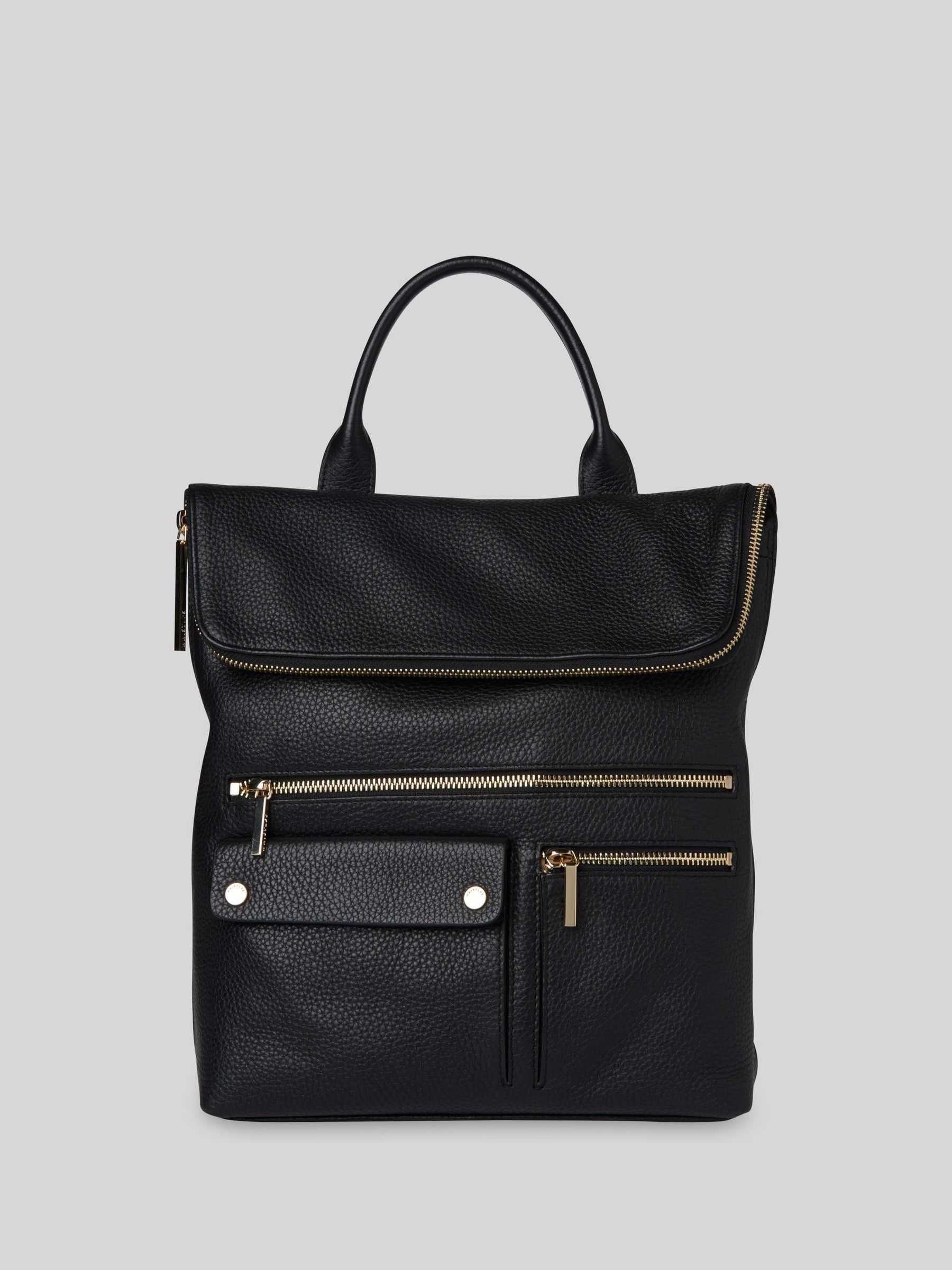 Buy Whistles Black Farrow Pocket Detail Backpack from Next USA