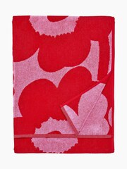 Marimekko Pink Unikko Towel - Image 2 of 3