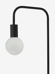 Dar Lighting Matt Black Dena Floor Lamp - Image 5 of 8