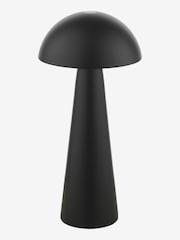 Dar Lighting Matt Black Lyle Rechargeable Outdoor USB Table Lamp - Image 4 of 5
