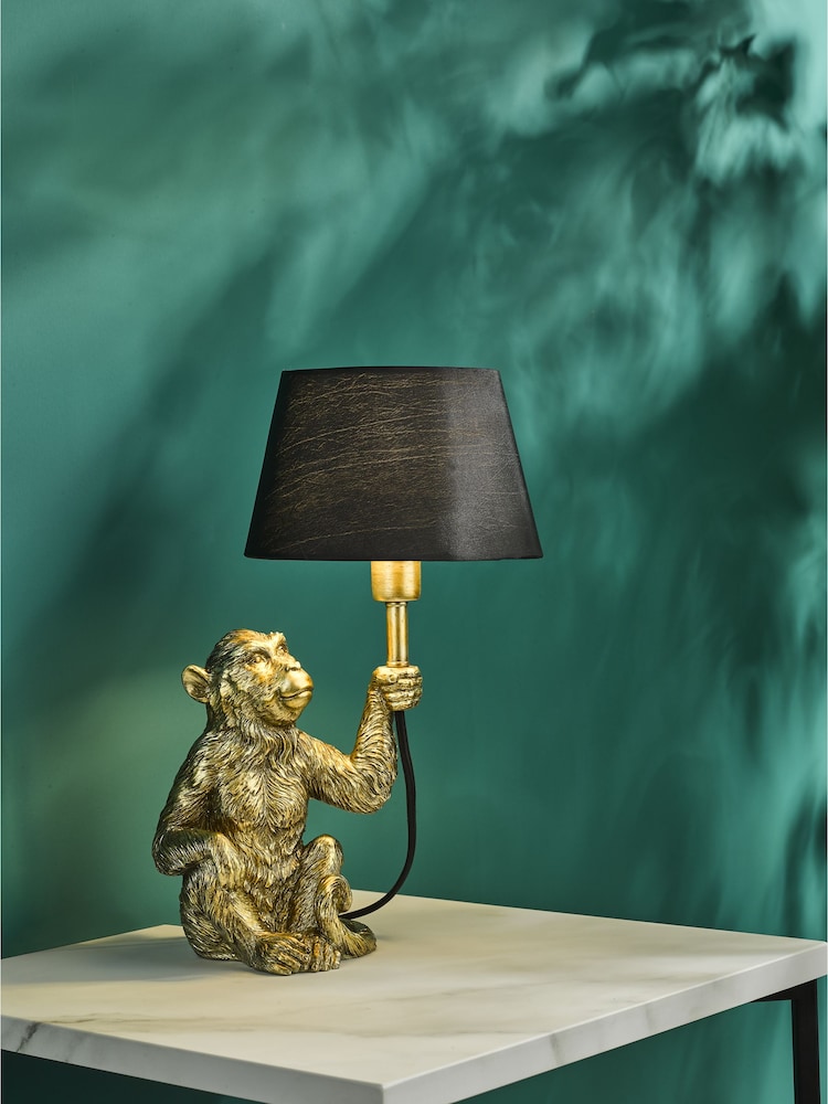 Dar Lighting Gold Zira Table Lamp - Image 1 of 4