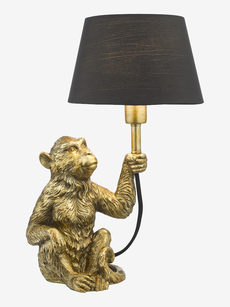 Dar Lighting Gold Zira Table Lamp - Image 2 of 4