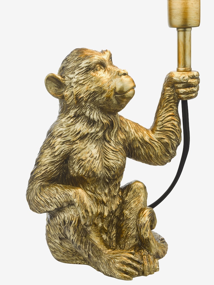 Dar Lighting Gold Zira Table Lamp - Image 4 of 4