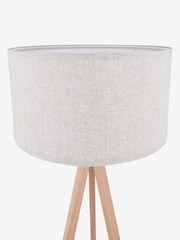 Dar Lighting Natural Wood Armitage Floor Lamp - Image 3 of 4