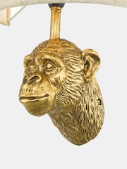 Dar Lighting Matt Gold Raul Wall Light - Image 5 of 6