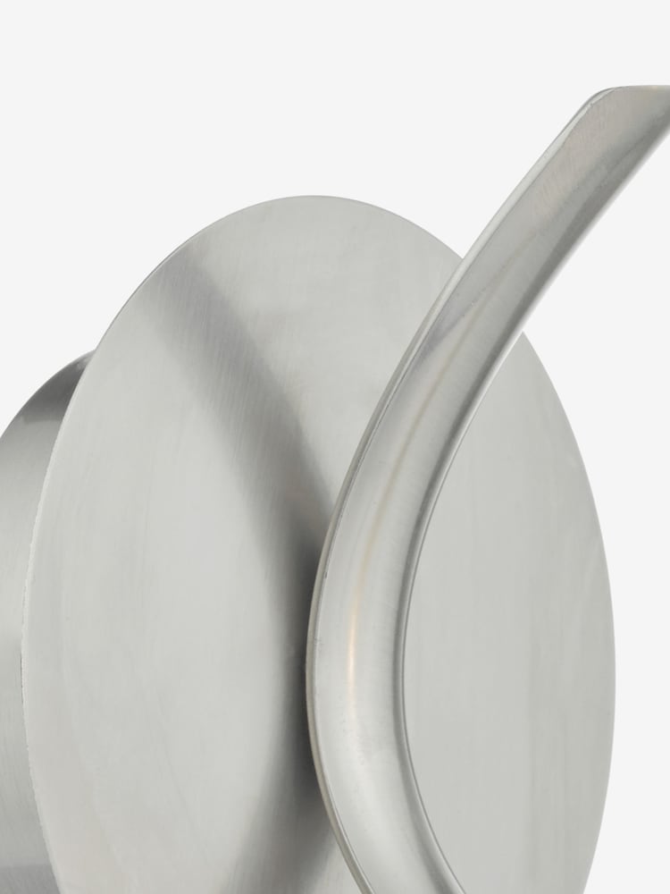 Dar Lighting Satin Chrome Textured Glass Leighton Wall Light - Image 4 of 4