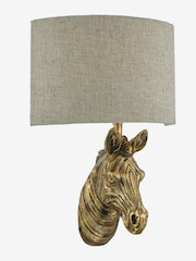 Dar Lighting Matt Gold Abby Wall Light - Image 1 of 4
