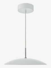 Dar Lighting Matt White Stainless Steel Enoch Pendant Ceiling Light - Image 2 of 5