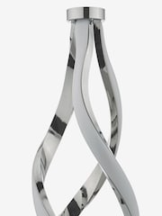Dar Lighting Polished Chrome Opal Jive Table Lamp - Image 5 of 6