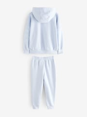 Baker by Ted Baker Ensemble 2 pièces bleu imprimé sweat à capuche et jogging - Image 10 de 13