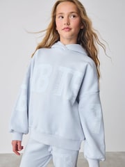 Baker by Ted Baker Ensemble 2 pièces bleu imprimé sweat à capuche et jogging - Image 3 de 13