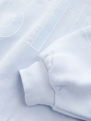 Baker by Ted Baker Ensemble 2 pièces bleu imprimé sweat à capuche et jogging - Image 8 de 13