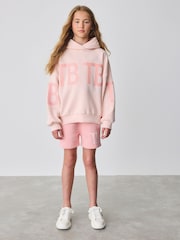 Baker by Ted Baker - 2 -delige set van roze Hoodie met ton-sur-ton print - Image 1 of 4