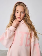 Baker by Ted Baker - 2 -delige set van roze Hoodie met ton-sur-ton print - Image 3 of 4