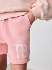 Baker by Ted Baker - 2 -delige set van roze Hoodie met ton-sur-ton print - Image 4 of 4