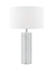 Dar Lighting Marble Effect Erebus Table Lamp - Image 5 of 5