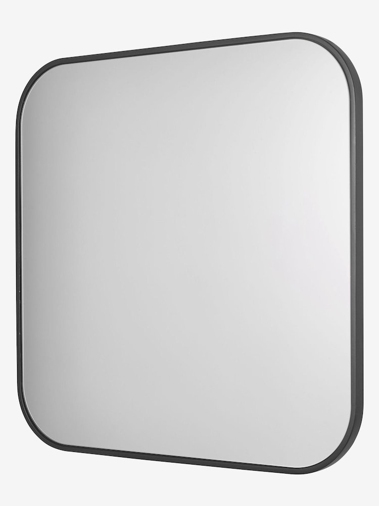 Dar Lighting Matt Black Firuz Mirror - Image 1 of 3