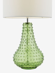 Dar Lighting Green Glass Kristina Table Lamp - Image 5 of 5