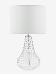Dar Lighting Textured Glass Kristina Table Lamp - Image 4 of 6