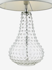 Dar Lighting Textured Glass Kristina Table Lamp - Image 6 of 6