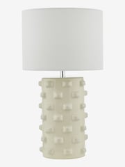 Dar Lighting White Georgina Table Lamp - Image 4 of 6
