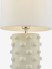 Dar Lighting White Georgina Table Lamp - Image 6 of 6