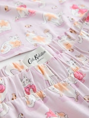 Cath Kidston Cat & Mouse Print Cotton Twosie Pyjamas - Image 10 of 11