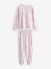 Cath Kidston Cat & Mouse Print Cotton Twosie Pyjamas - Image 6 of 11