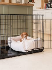 Lords and Labradors Velvet Oyster Cosy & Calm Puppy Box Bed - Image 3 of 3