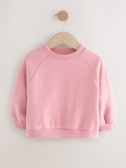 Rose Pink Crew Sweatshirt (3mths-7yrs) - Image 9 of 12
