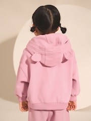 Rose Pink Zip Through Hoodie (3mths-7yrs) - Image 5 of 8