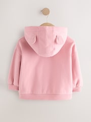 Rose Pink Zip Through Hoodie (3mths-7yrs) - Image 6 of 8