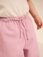 Rose Pink Wide Leg Sweat Joggers (3mths-7yrs) - Image 4 of 8