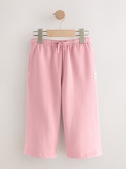 Rose Pink Wide Leg Sweat Joggers (3mths-7yrs) - Image 7 of 8
