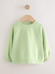 Sage Green Crew Sweatshirt (3mths-7yrs) - Image 5 of 8
