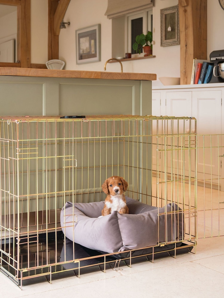 Lords and Labradors Velvet Silt Cosy and Calm Box Bed M - Image 2 of 3