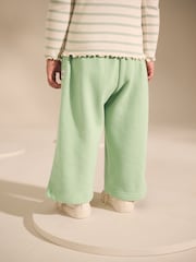 Sage Green Wide Leg Sweat Joggers (3mths-7yrs) - Image 3 of 8