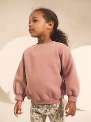 Mocha Brown Crew Sweatshirt (3mths-7yrs) - Image 1 of 8