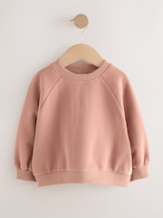 Mocha Brown Crew Sweatshirt (3mths-7yrs) - Image 5 of 8