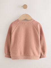 Mocha Brown Crew Sweatshirt (3mths-7yrs) - Image 6 of 8