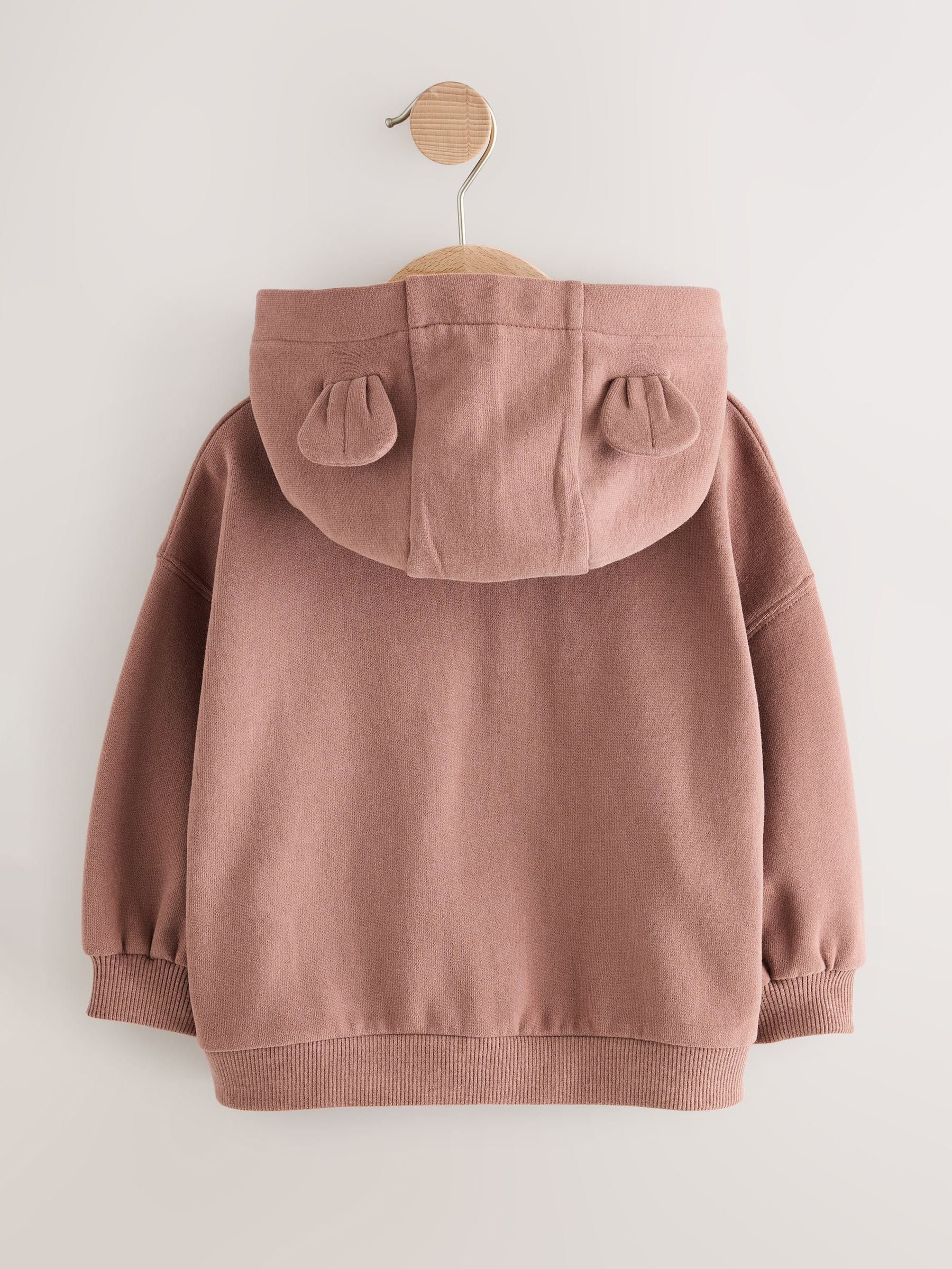 Buy Mocha Brown Zip Through Hoodie (3mths-7yrs) from Next USA