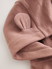 Mocha Brown Zip Through Hoodie (3mths-7yrs) - Image 5 of 8