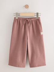Mocha Brown Wide Leg Sweat Joggers (3mths-7yrs) - Image 4 of 7