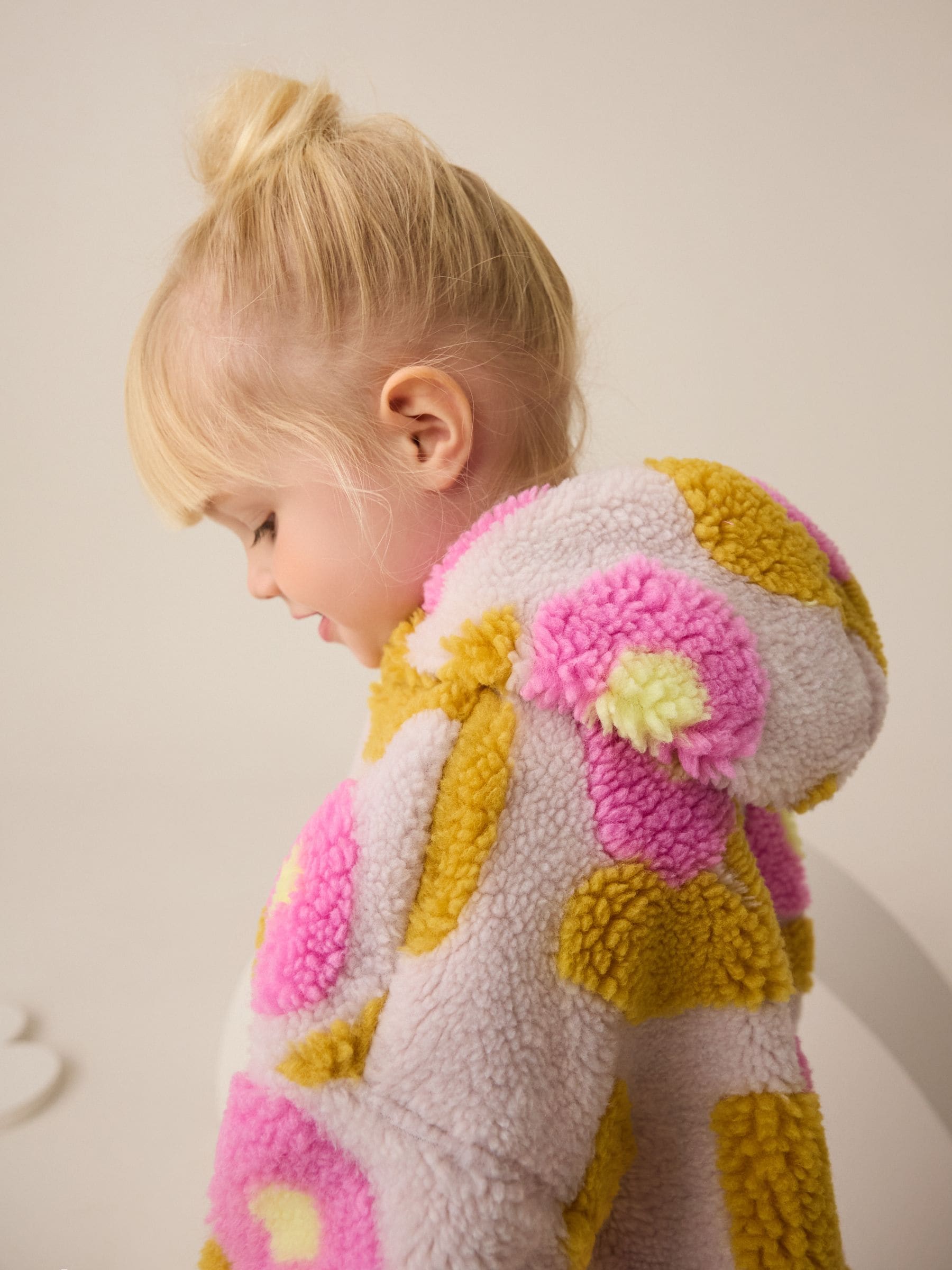 Buy Lilac Flower Print Zip Through Fleece (3mths-7yrs) from Next USA