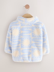 Blue Sun Print Half Zip Fleece (3mths-7yrs) - Image 5 of 8
