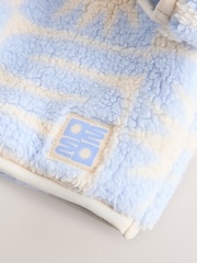 Blue Sun Print Half Zip Fleece (3mths-7yrs) - Image 8 of 8