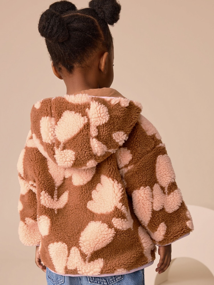 Maro model floral - Fleece cu fermoar (3luni-7ani) - Image 3 of 9