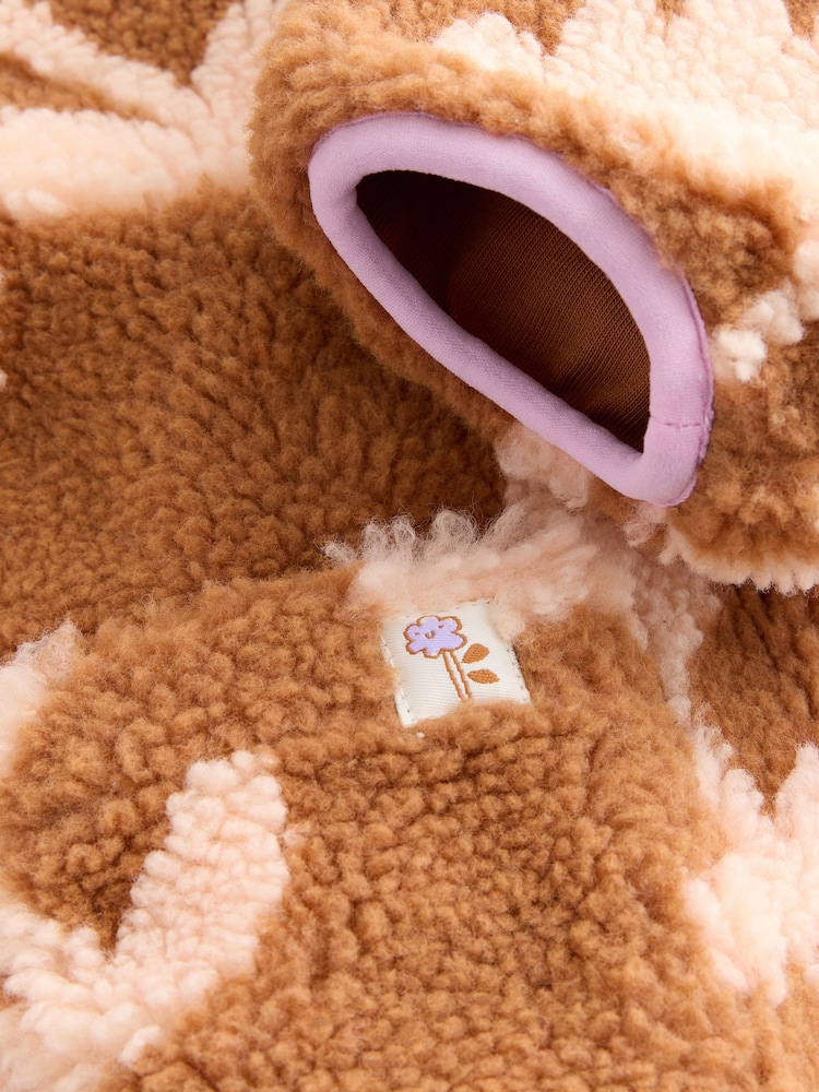 Maro model floral - Fleece cu fermoar (3luni-7ani) - Image 8 of 9