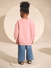 Pink Fairy Characters Crew Neck Sweatshirt (3mths-7yrs) - Image 2 of 8