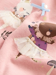 Pink Fairy Characters Crew Neck Sweatshirt (3mths-7yrs) - Image 7 of 8